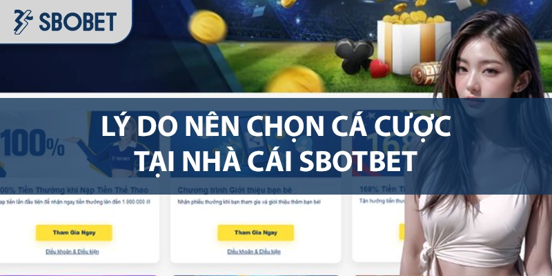 Lý do nên chọn cá cược tại nhà cái SBOBET